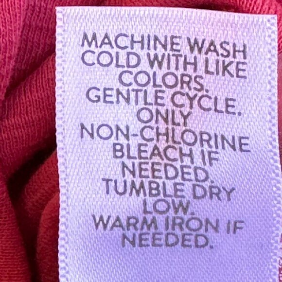 J. Jill Pima Scoop Neck Elliptical Tunic Long Sleeve Clove Pink Heather  Size L - Picture 7 of 7